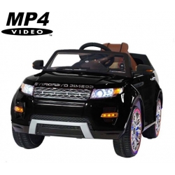 Детский электромобиль Range Rover Luxury Black MP4 12V - SX118-S