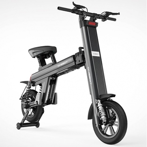Электровелосипед электроскутер Onebot T8+ Black 500W 36V 8,7Ah