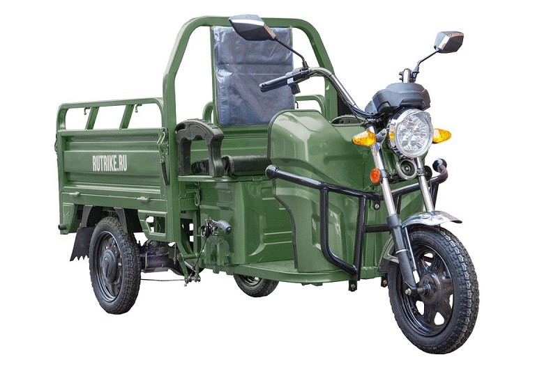 Грузовой электрический трицикл rutrike карго 1800 60v1000w